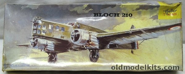 Heller 1/72 Bloch 210 French Bomber, L545 plastic model kit